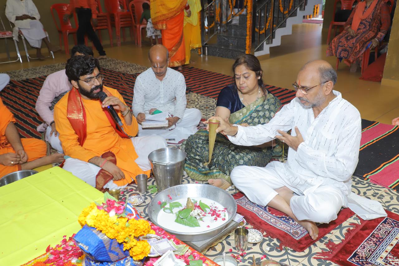 Shiv Mahabhishek at Gau Dham